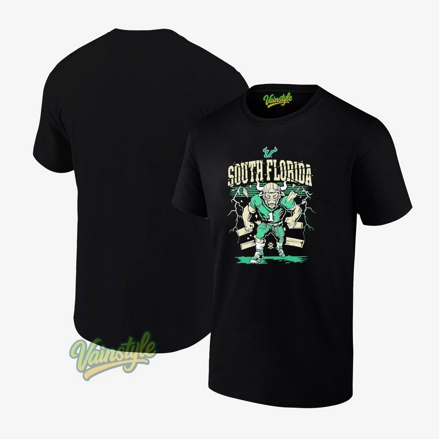 South Florida Bulls Football Mascot T-Shirt