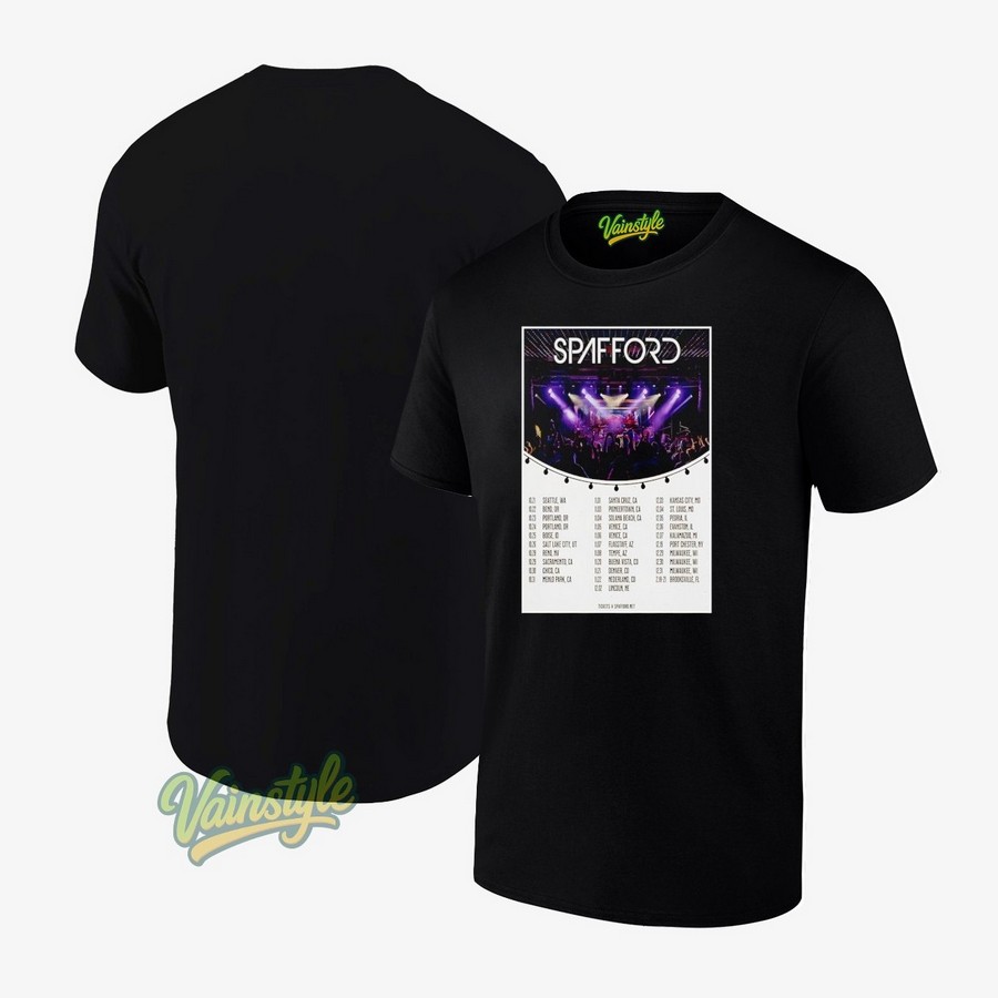 Spafford Fall Tour 2025 Poster T-Shirt Spafford Fall Tour 2025 Poster T-Shirt