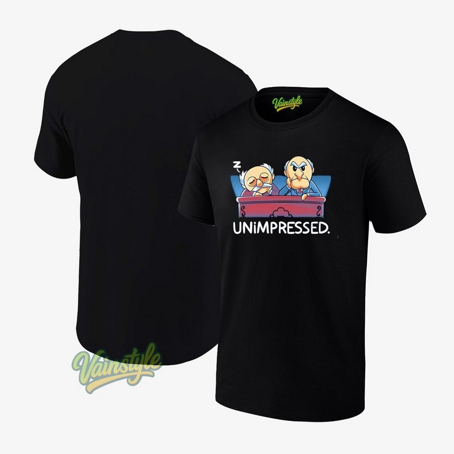 Statler And Waldorf Unimpressed T-Shirt Statler And Waldorf Unimpressed T-Shirt