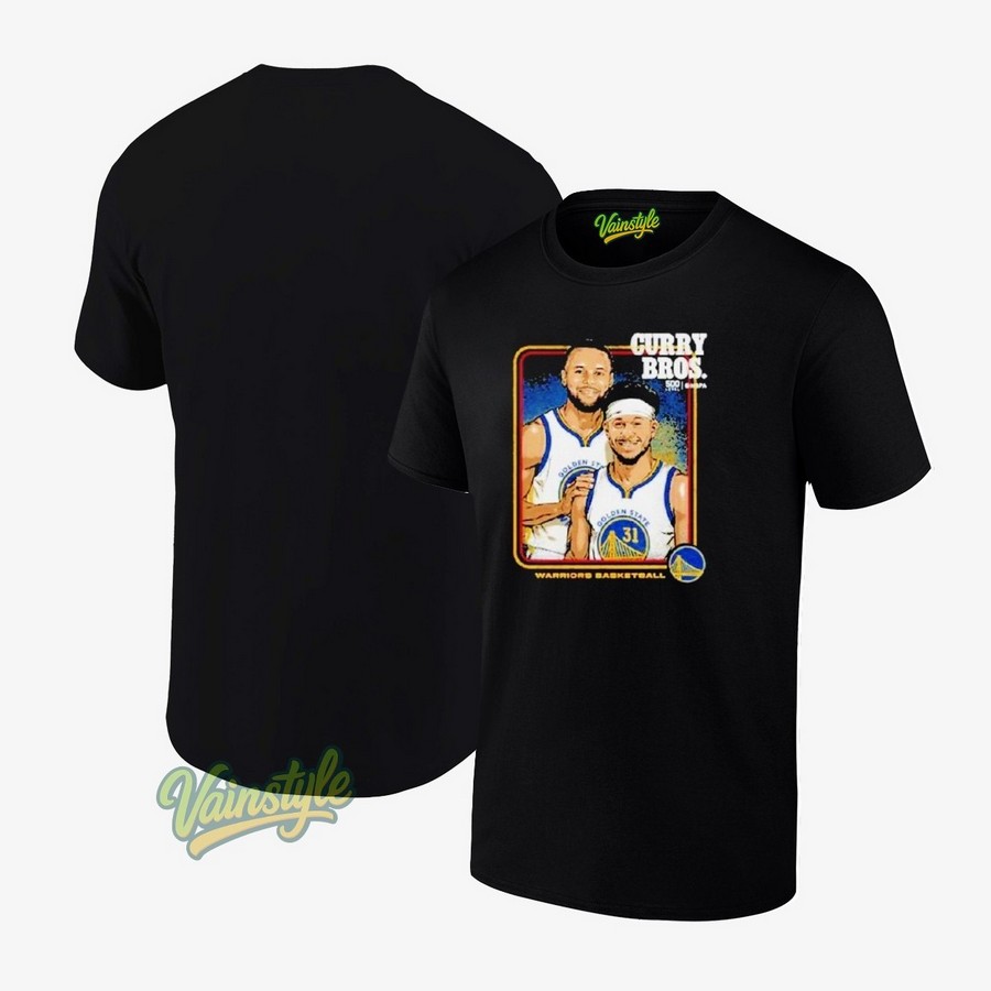 Steph Curry Seth Curry Golden State Warriors Step Brothers T-Shirt
