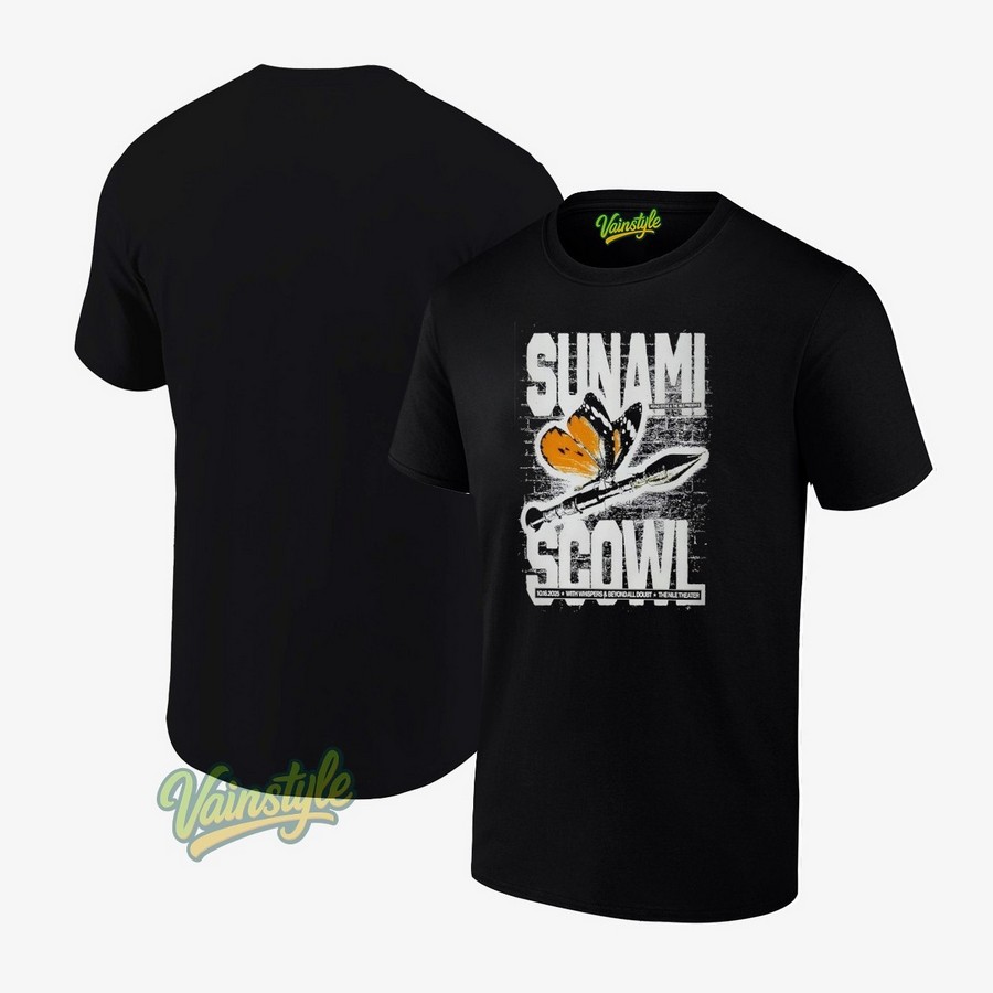 Sunami And Scowl At Nile Theater On October 16th 2025 Poster T-Shirt