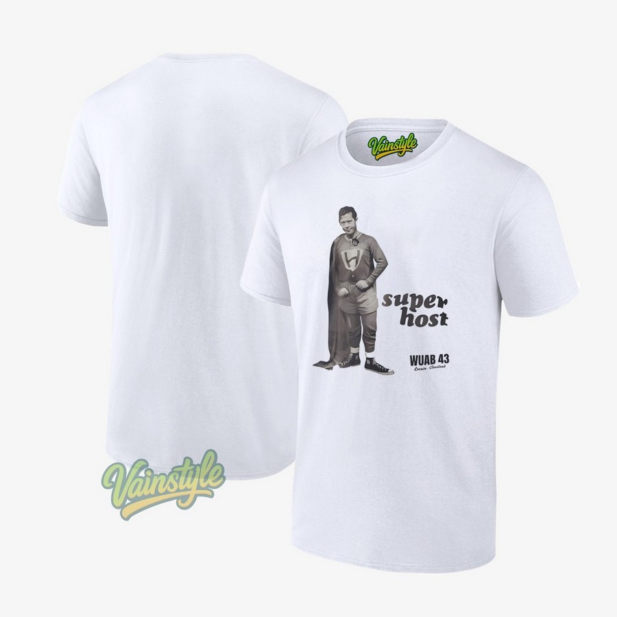 Superhost Wuab 43 Lorain Cleveland T-Shirt Superhost Wuab 43 Lorain Cleveland T-Shirt