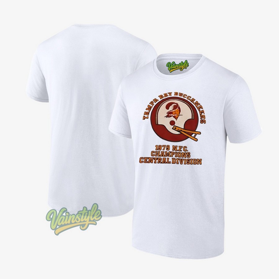 Tampa Bay Buccaneers 1979 Nfc Champions Central Division T-Shirt Tampa Bay Buccaneers 1979 Nfc Champions Central Division T-Shirt