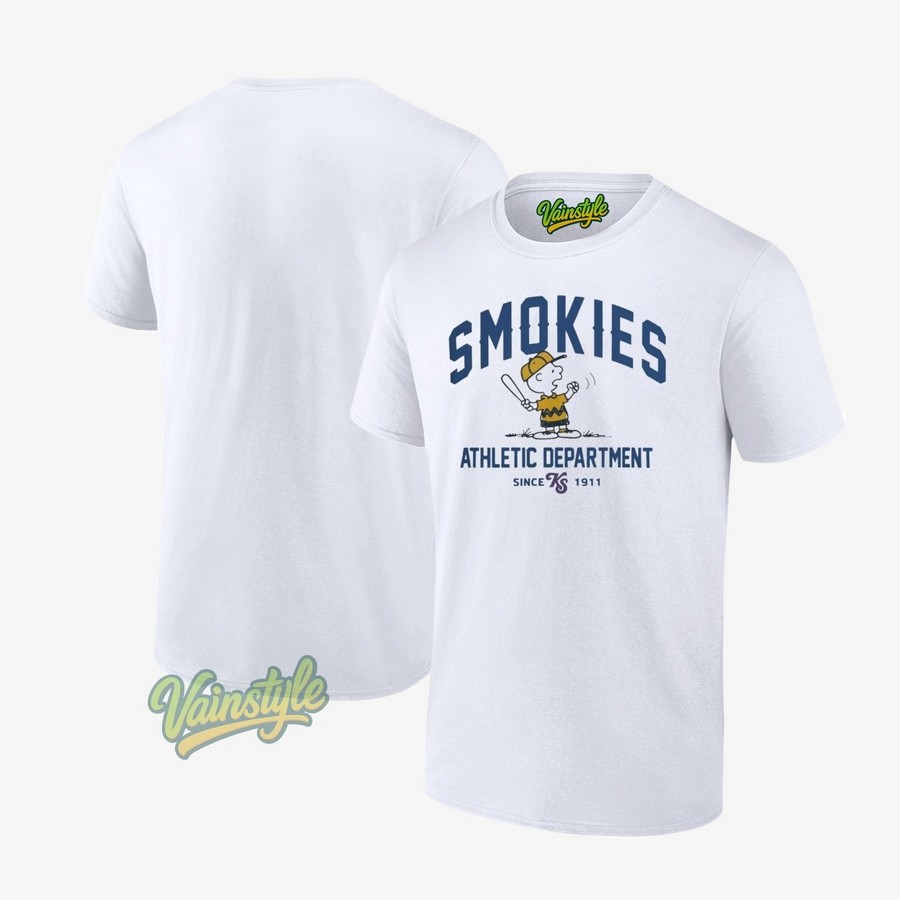 Tennessee Smokies Store Peanuts Smokies Athletic Department T-Shirt