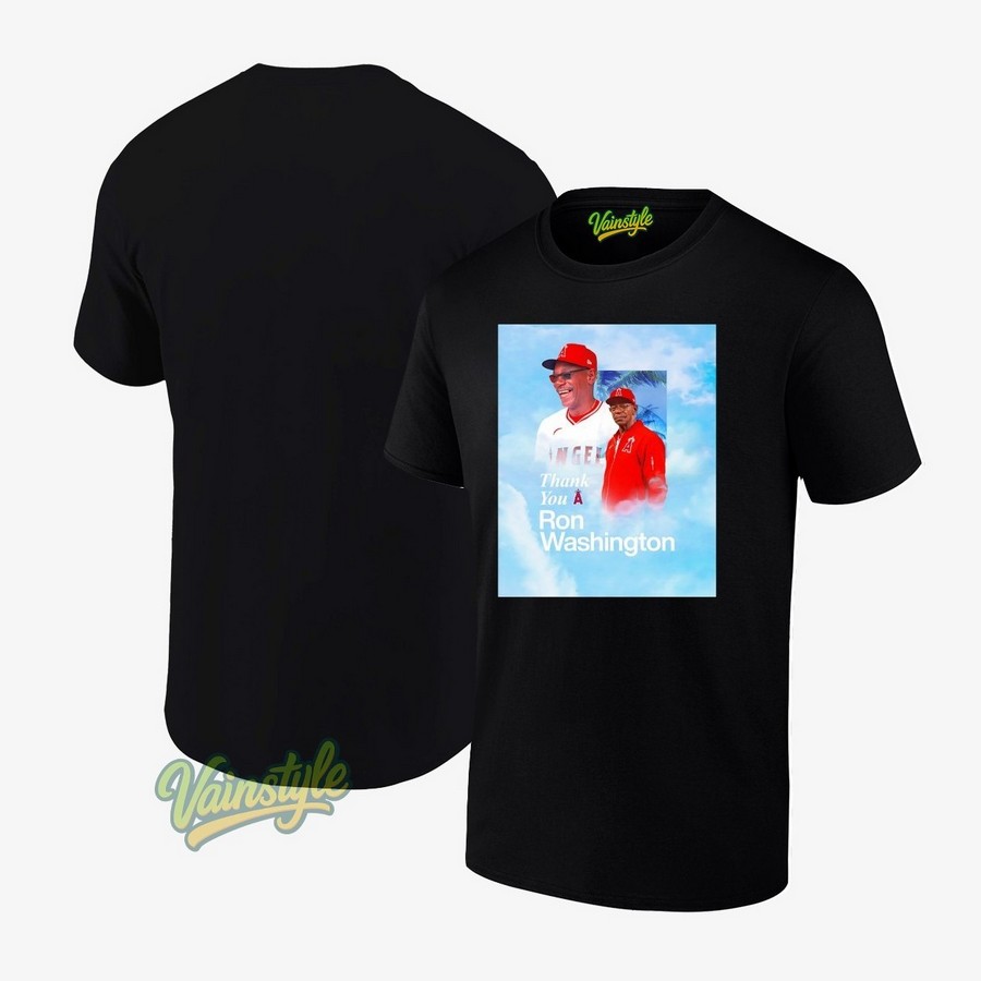 Thank You Ron Washington Los Angeles Angels Poster T-Shirt Thank You Ron Washington Los Angeles Angels Poster T-Shirt