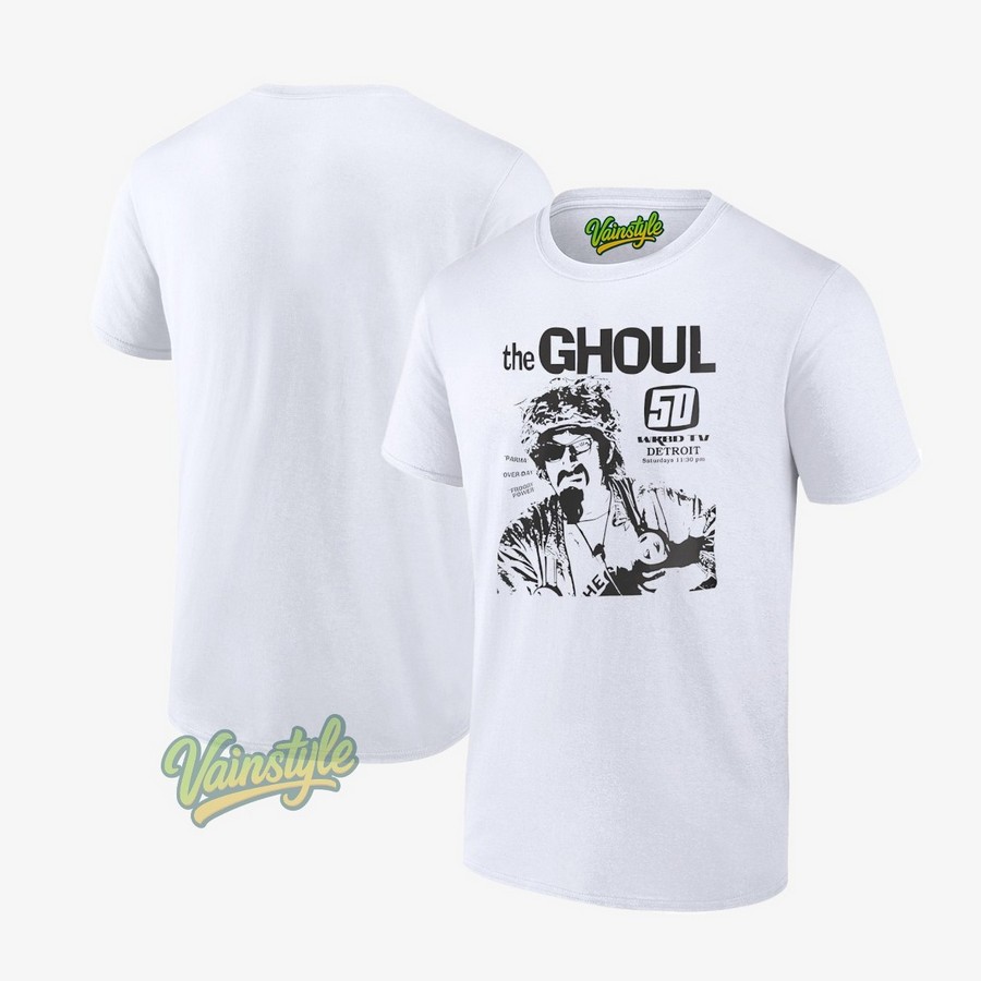 The Ghoul A Horror Host Persona Played By Ron Sweed T-Shirt The Ghoul A Horror Host Persona Played By Ron Sweed T-Shirt
