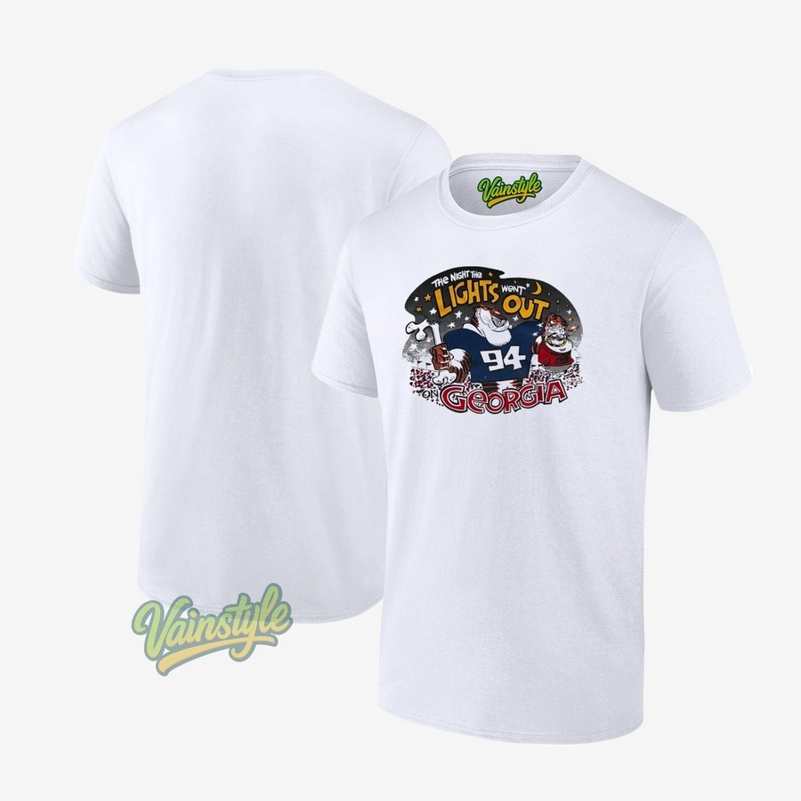 The Night The Lights Went Out Auburn Tigers Vs Georgia Bulldogs T-Shirt The Night The Lights Went Out Auburn Tigers Vs Georgia Bulldogs T-Shirt