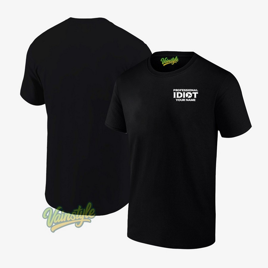 The Professional Idiots Subtle Logo T-Shirt The Professional Idiots Subtle Logo T-Shirt