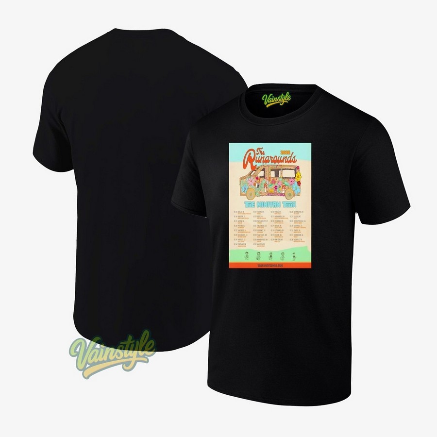 The Runarounds The Minivan Tour 2026 Posters T-Shirt The Runarounds The Minivan Tour 2026 Posters T-Shirt