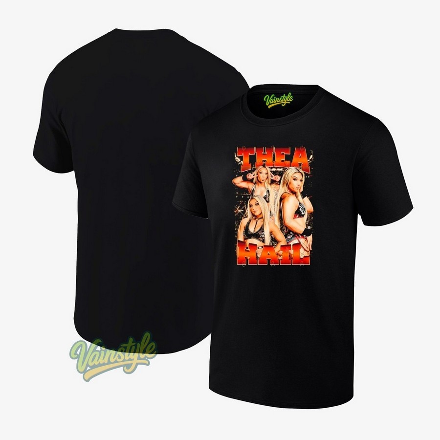 Thea Hail Wwe Graphic T-Shirt Thea Hail Wwe Graphic T-Shirt