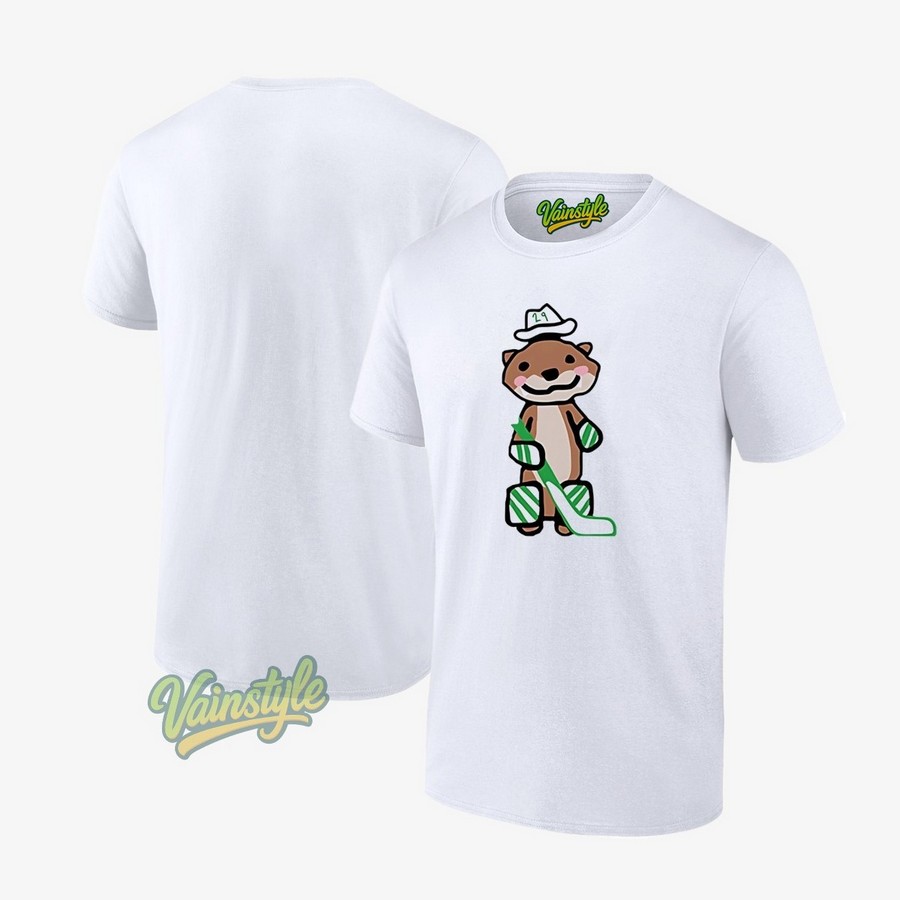 Thomas Harley Dallas Stars Hockey Jake Oettinger Otter T-Shirt Thomas Harley Dallas Stars Hockey Jake Oettinger Otter T-Shirt