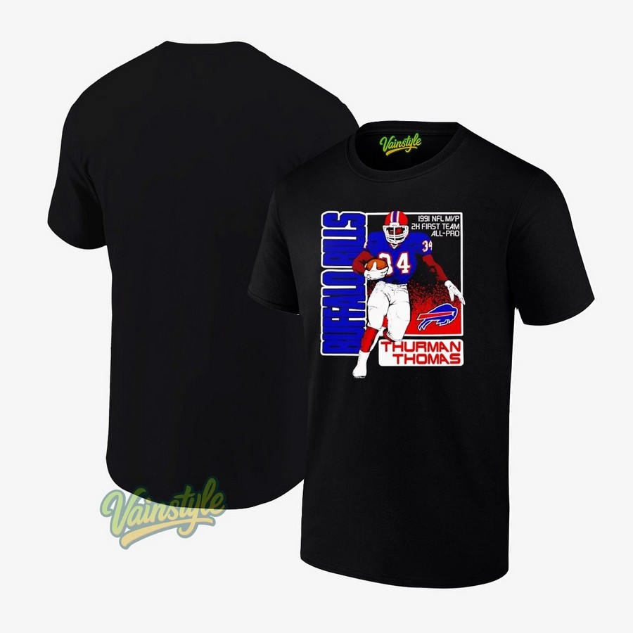 Thurman Thomas Buffalo Bills Nfl Mvp 1991 T-Shirt Thurman Thomas Buffalo Bills Nfl Mvp 1991 T-Shirt