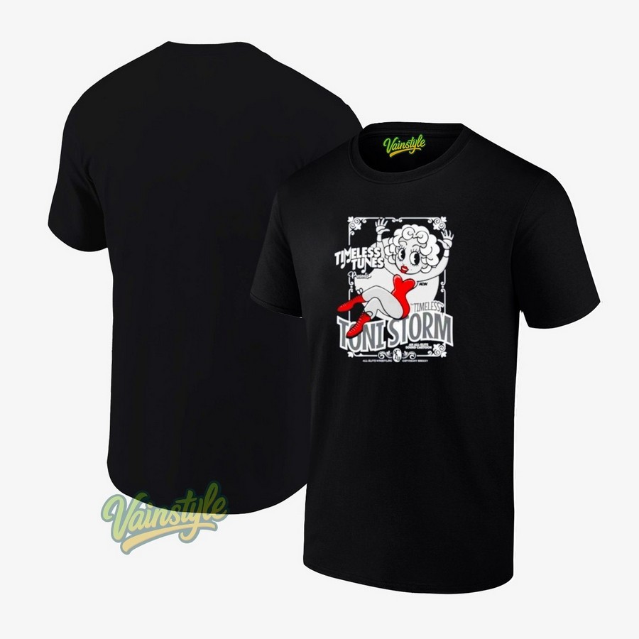 Toni Storm Timeless Tunes Show T-Shirt Toni Storm Timeless Tunes Show T-Shirt