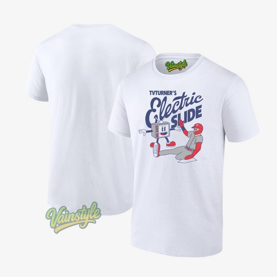 Trea Turner's Electric Slide Baseball T-Shirt Trea Turner's Electric Slide Baseball T-Shirt