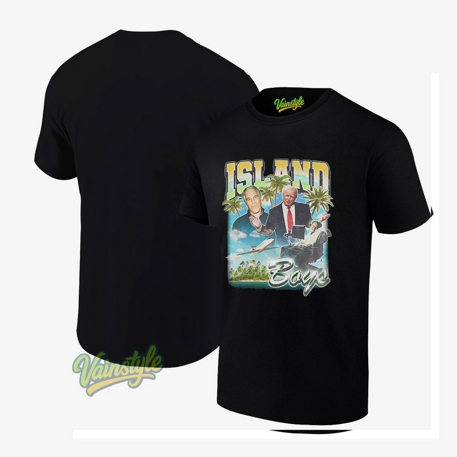 Trump Stephen Hawking Island Boys T-Shirt Trump Stephen Hawking Island Boys T-Shirt