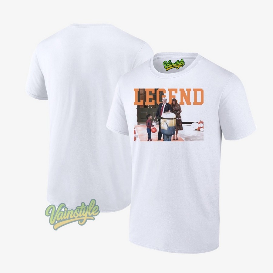 Trump Trick Or Treat Legend Pocket Halloween T-Shirt Trump Trick Or Treat Legend Pocket Halloween T-Shirt