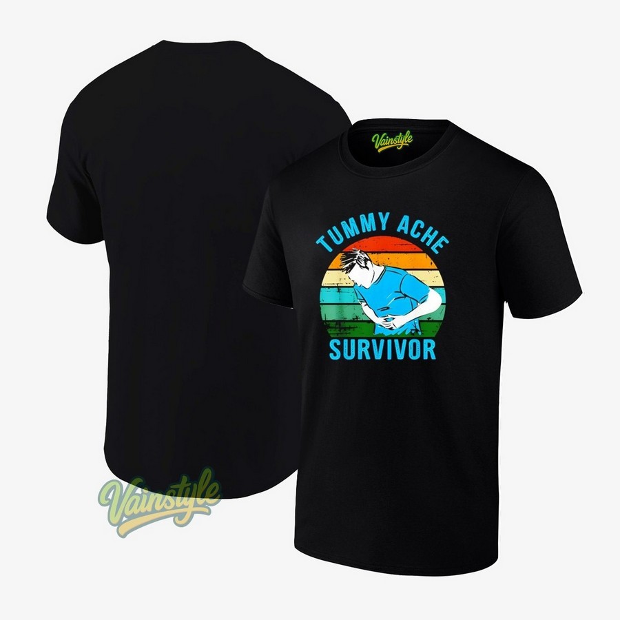 Tummy Ache Survivor 2025 Vintage T-Shirt Tummy Ache Survivor 2025 Vintage T-Shirt