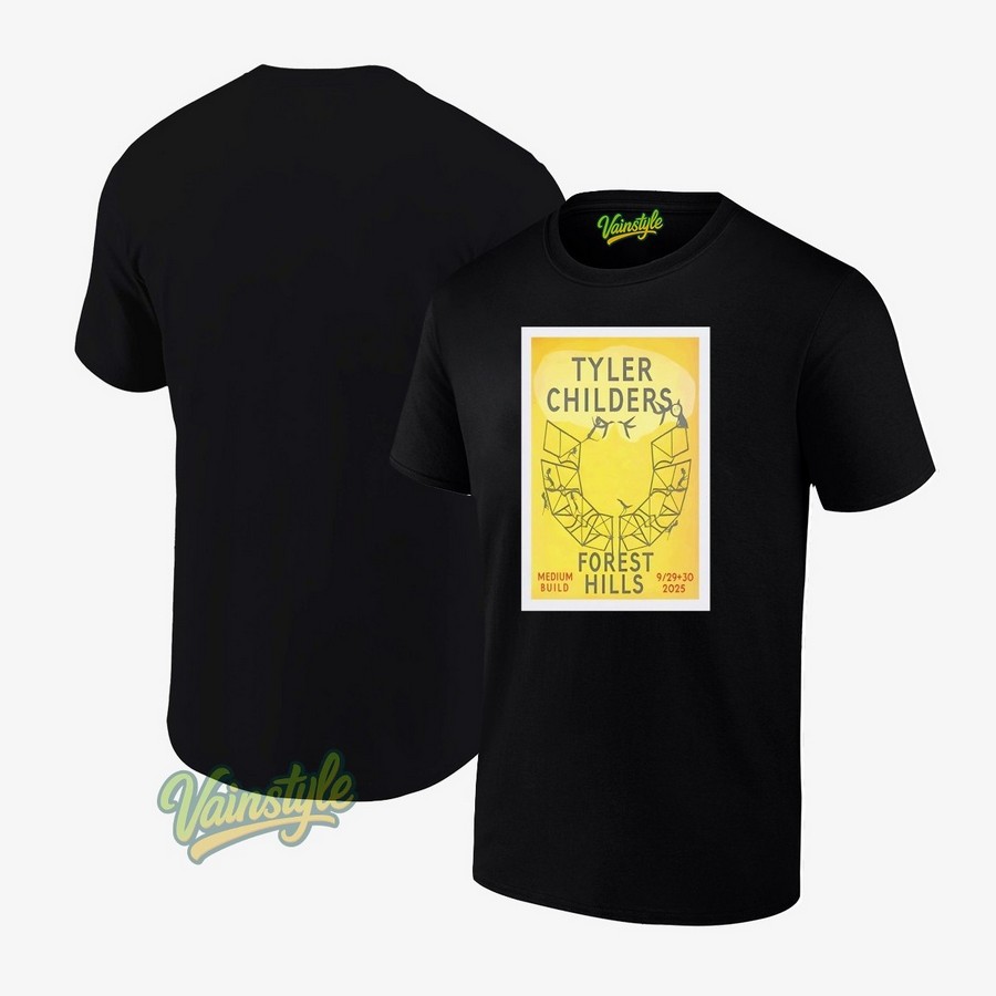 Tyler Childers Two Night Forest Hills Live Poster T-Shirt Tyler Childers Two Night Forest Hills Live Poster T-Shirt