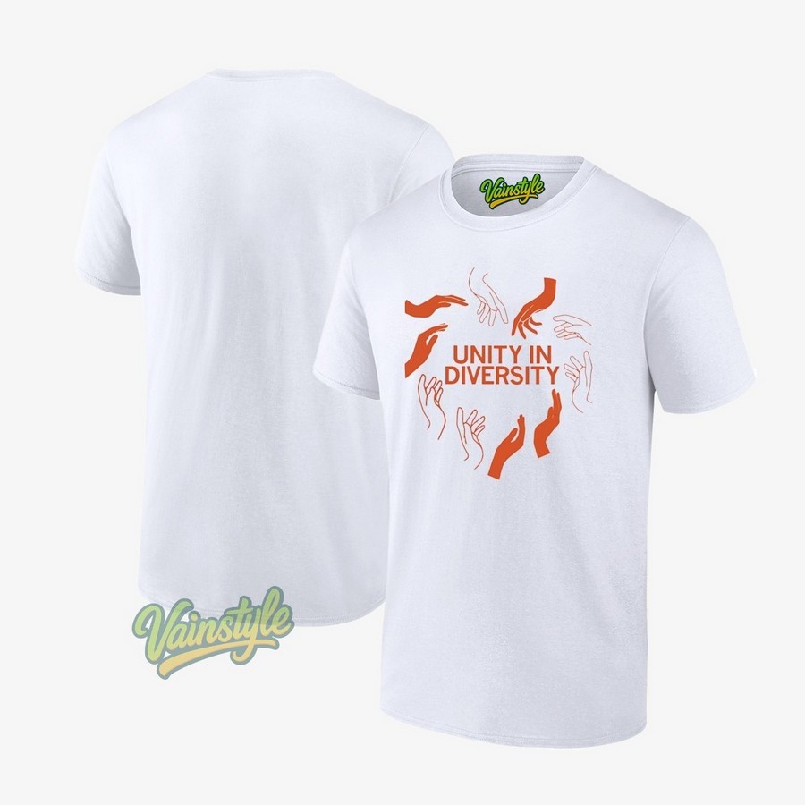 Unity In Diversity Hands T-Shirt Unity In Diversity Hands T-Shirt