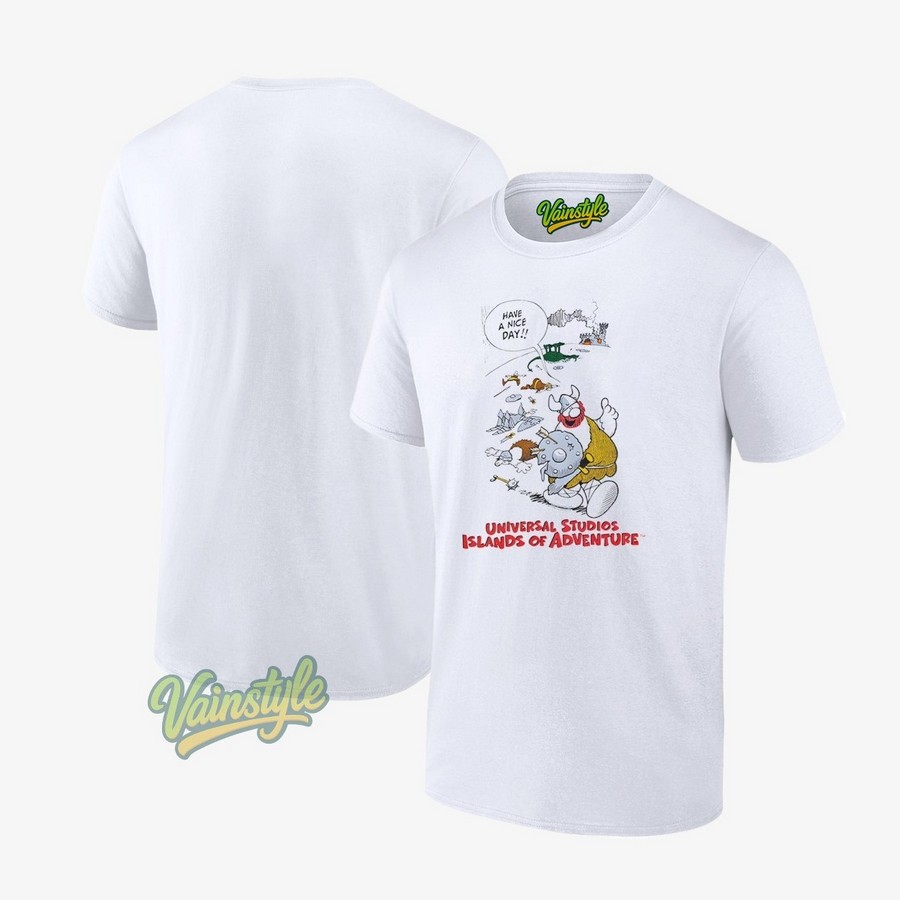 Universal Studios Islands Of Adventure Viking T-Shirt Universal Studios Islands Of Adventure Viking T-Shirt