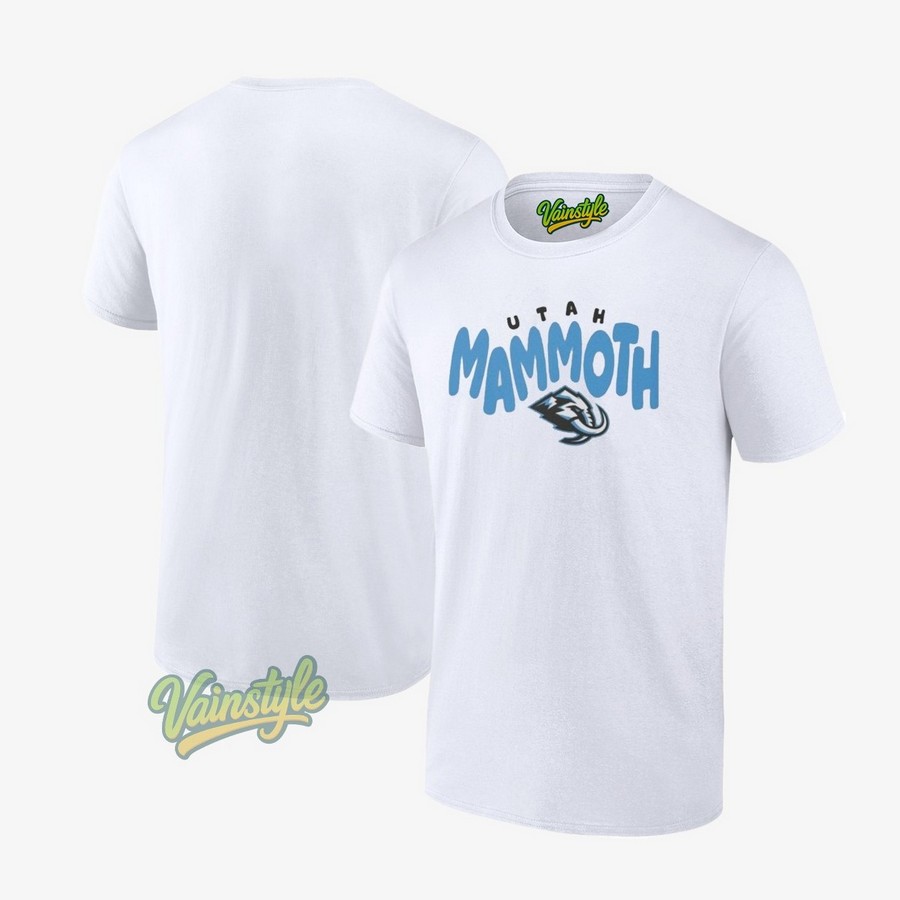 Utah Mammoth Hockey Nhl Logo T-Shirt
