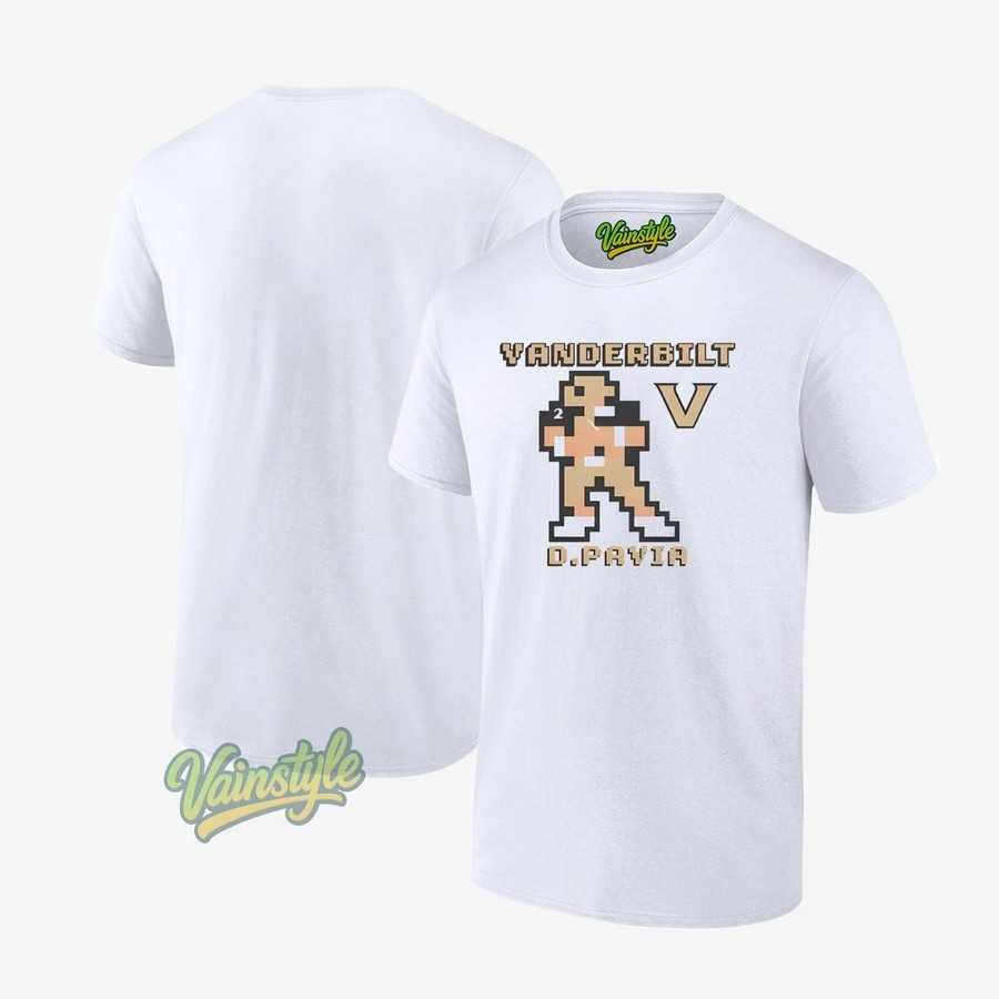 Vanderbilt Auctioning Diego Pavia Football T-Shirt Vanderbilt Auctioning Diego Pavia Football T-Shirt