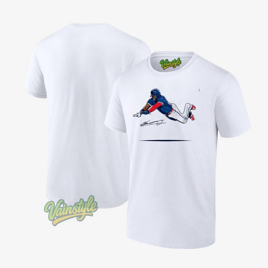 Vladimir Guerrero Jr Toronto Blue Jays Baseball Mlb Signature T-Shirt Vladimir Guerrero Jr Toronto Blue Jays Baseball Mlb Signature T-Shirt