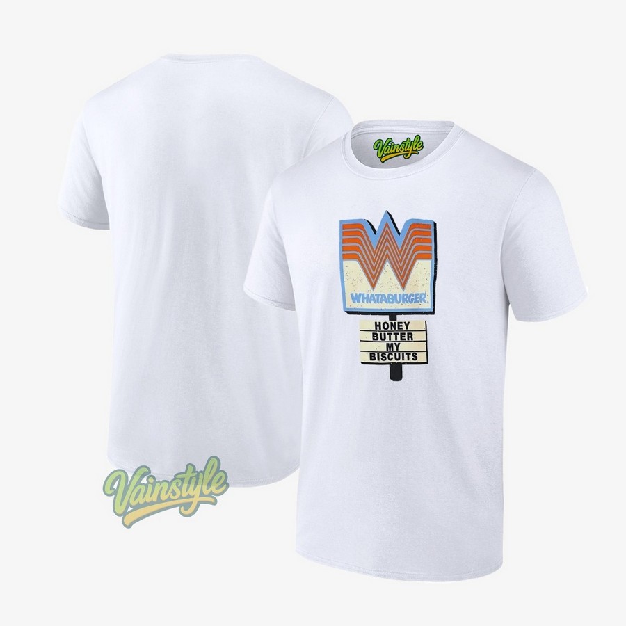 Whataburger Honey Butter My Biscuits Logo T-Shirt
