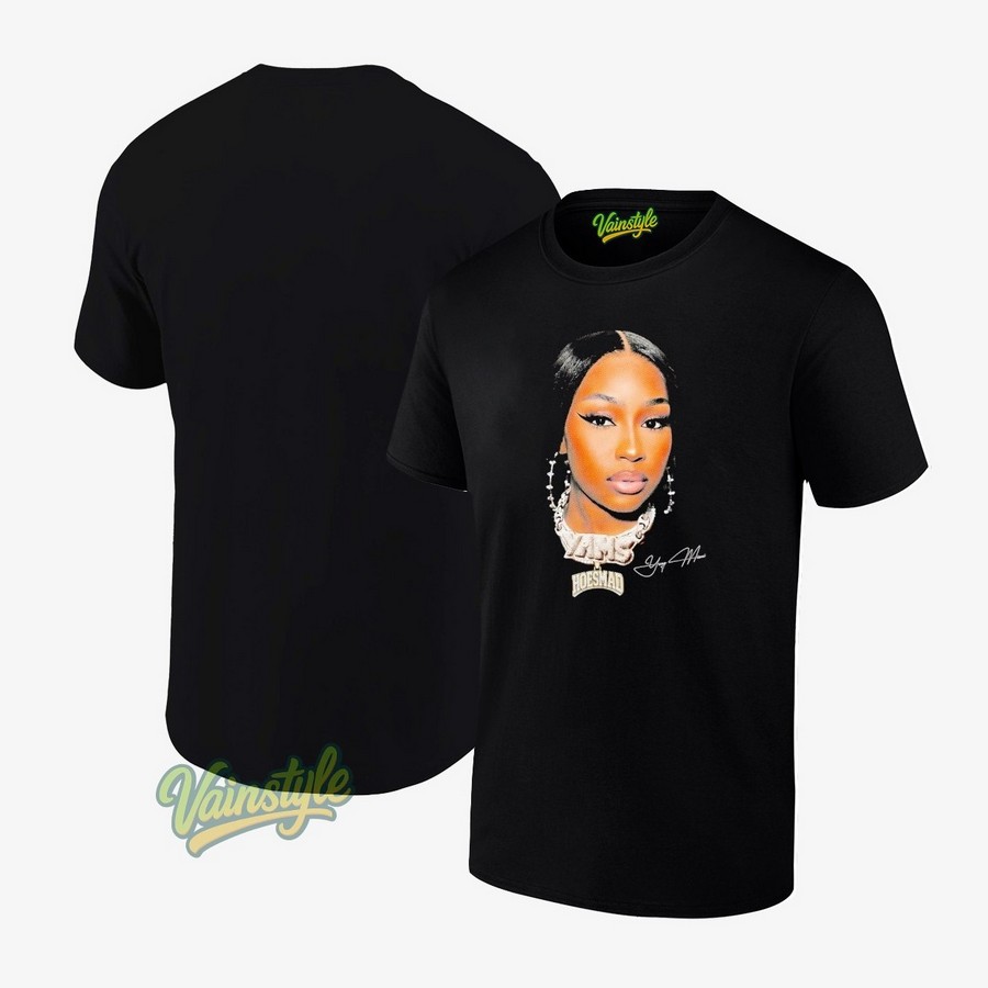 Yung Miami Hoesmad Yams Big Face Graphic T-Shirt Yung Miami Hoesmad Yams Big Face Graphic T-Shirt
