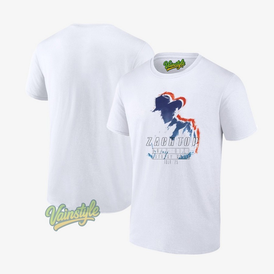 Zach Top Cold Beer Country Music Tour 2025 T-Shirt